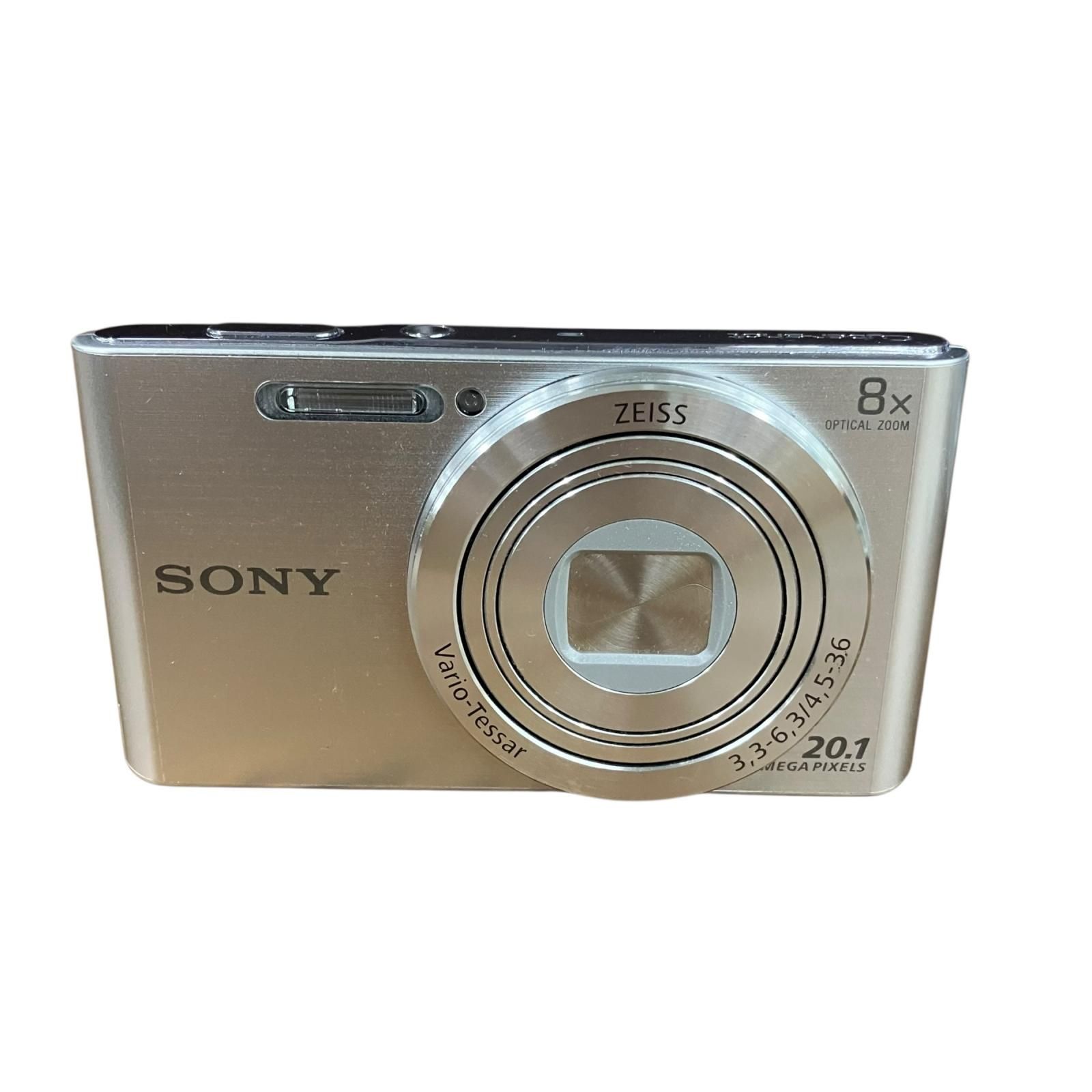 118011 動作未確認 SONY ソニー コンパクトデジタルカメラ DSC-W830 シルバー Cybershot