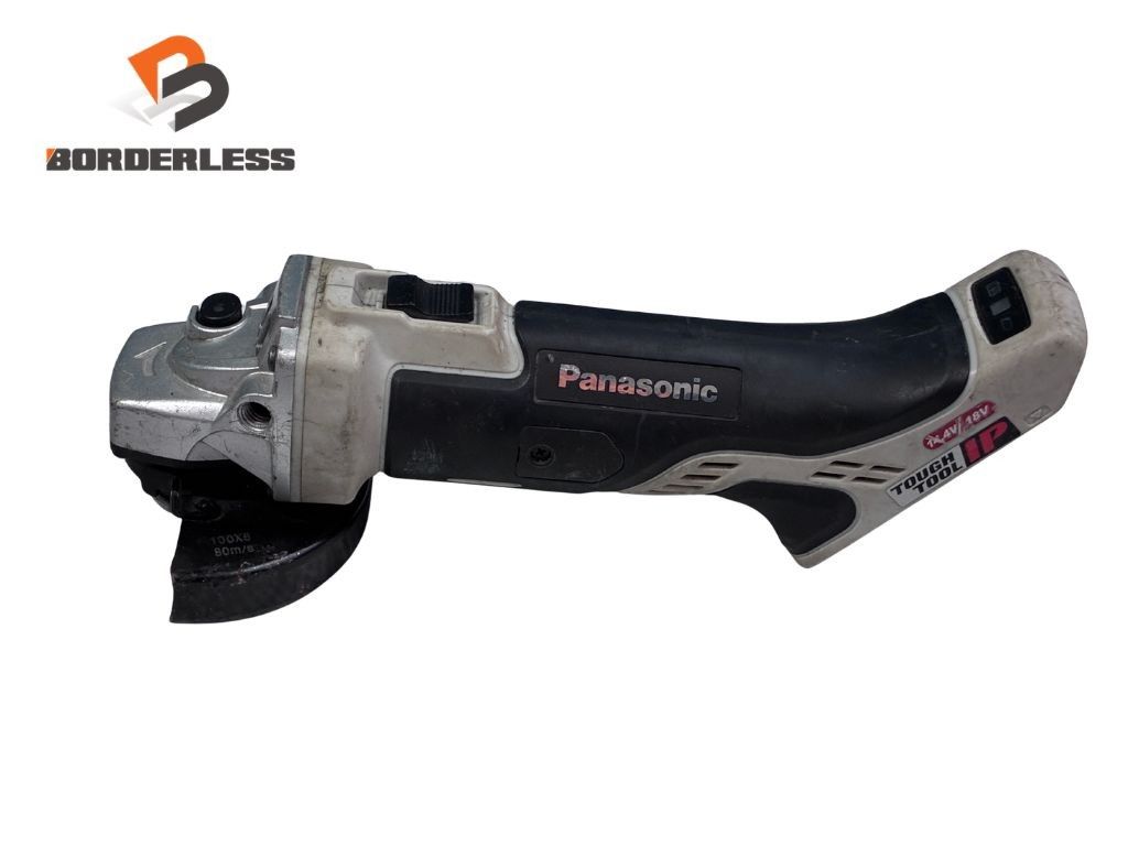 ☆中古品☆Panasonic パナソニック 14.4V/18V 100mm 充電ディスクグラインダー100 EZ46A1 本体のみ 充電式 コードレス126035