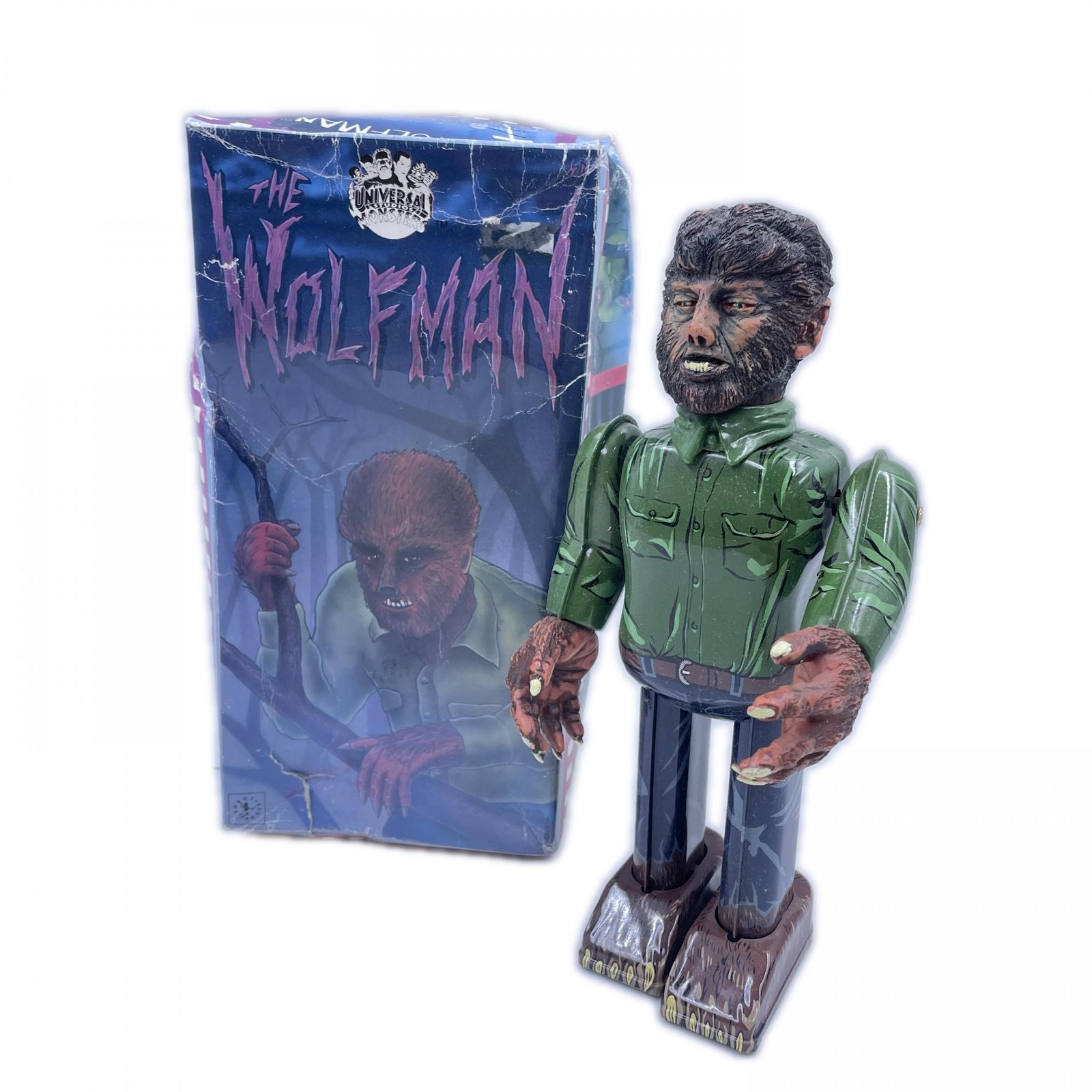 8E034universal ユニバーサル The Wolfmanフィギュア 中古