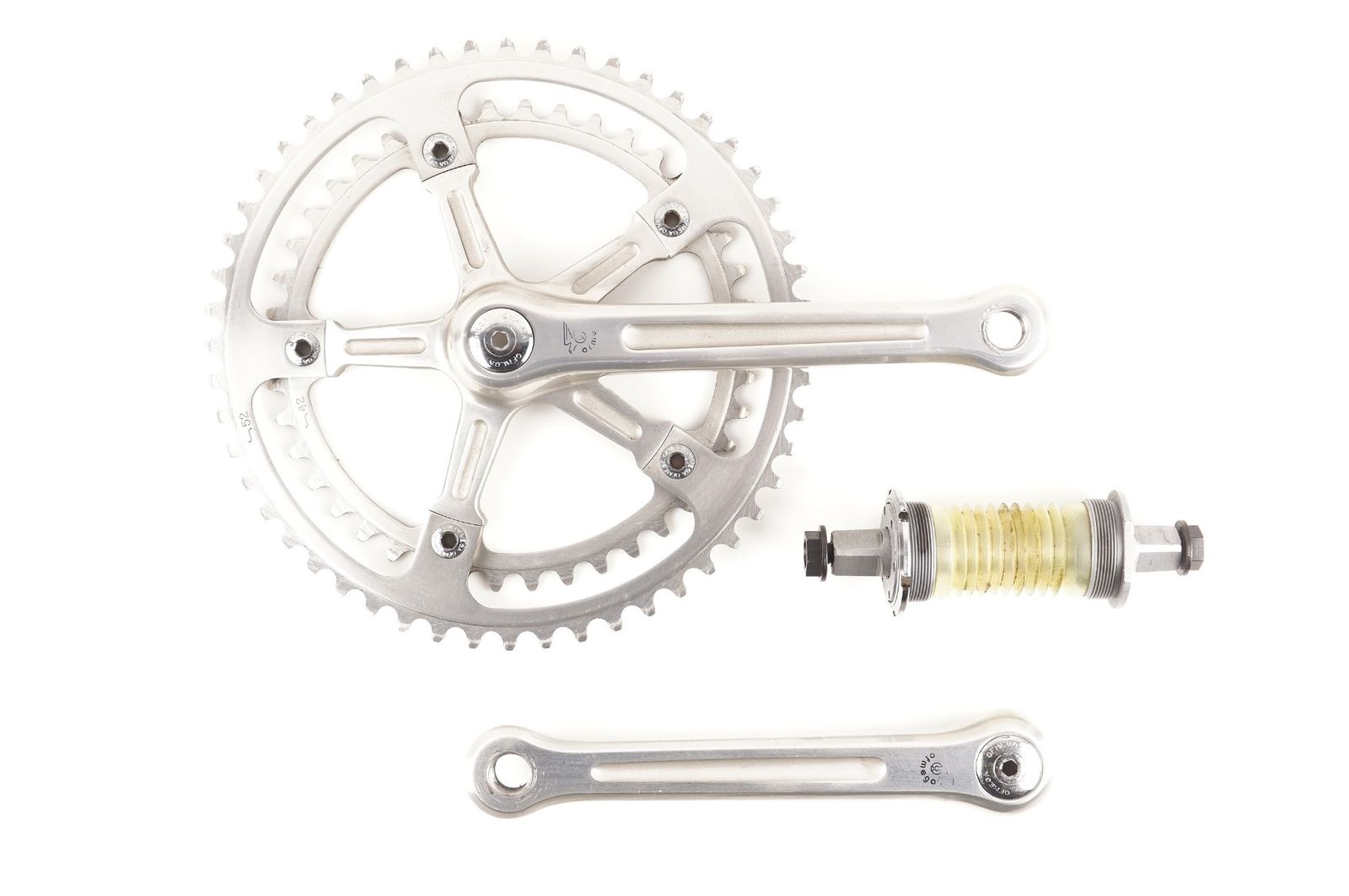OFMEGA 「オフメガ」 COMPETIZIONE STRADA 52-42T 170mm クランクセット / バイチャリ中目黒店