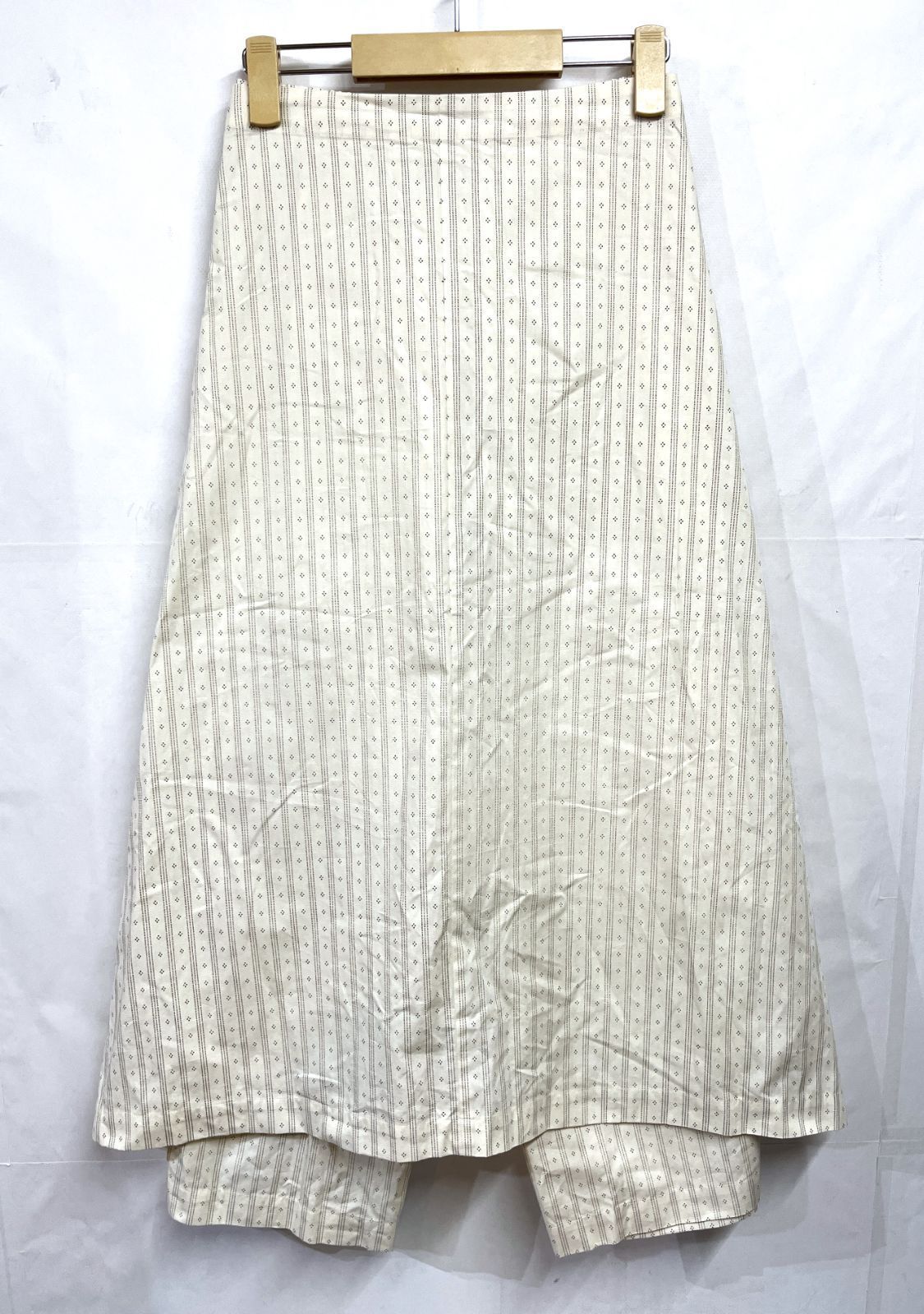 90s ヴィンテージ デッドストック tricot COMME des GARCONS｜トリココムデギャルソン イージー フェイクスカート ワイドパンツ KWY