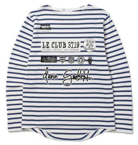 TOKYO CULTUART by BEAMS｜ビームス Dann GmbH (檀拓磨) / Club3719 Cycle Jersey ボーダー カットソー ロンT 7,821円
