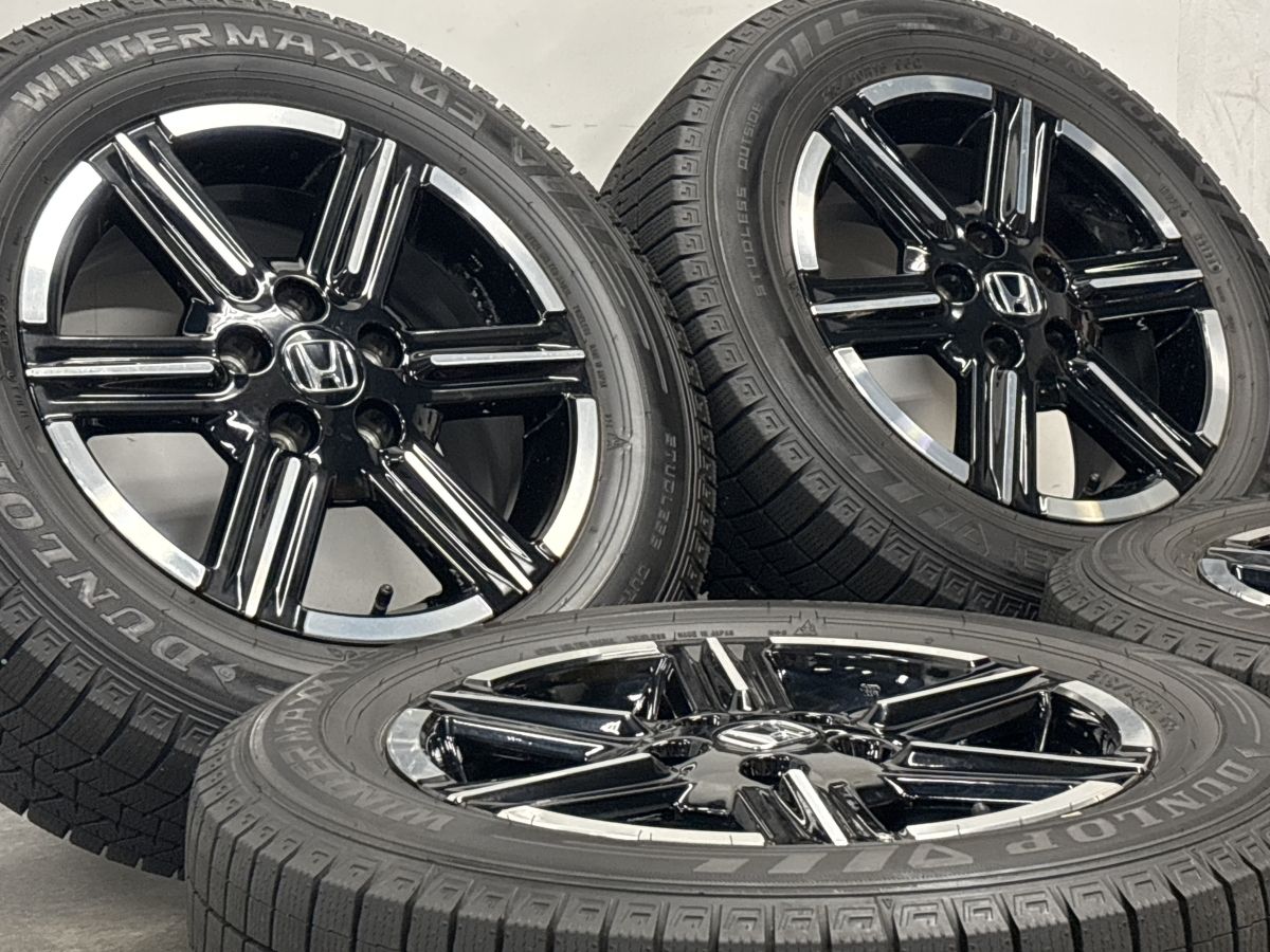 美品 バリ溝】ホンダ ヴェゼル 純正 16in 7J +50 PCD114.3 ダンロップ
