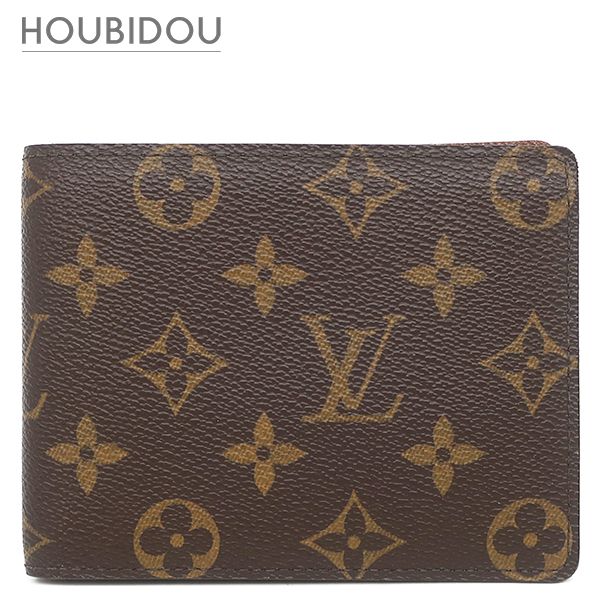 ルイヴィトン LOUIS VUITTON 二つ折り財布 ポルトフォイユ フロリン モノグラムキャンバス モノグラム 小銭入れ コンパクト M60026 SP0076【中古】