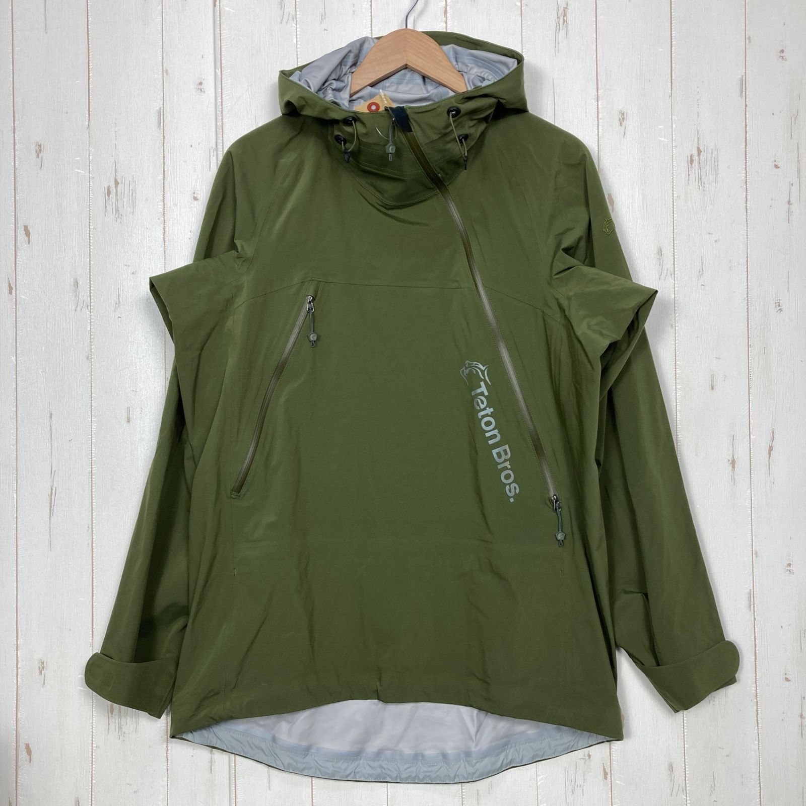 ?️Men's L グリーン系 Teton Bros ( ティートンブロス ) ツルギ ジャケット Tsurugi Jacket Täsmä 50D ストレッチ ハードシェル ナイロン ウェア トップス アウター ジャケット ハードシェル z 28,079円
