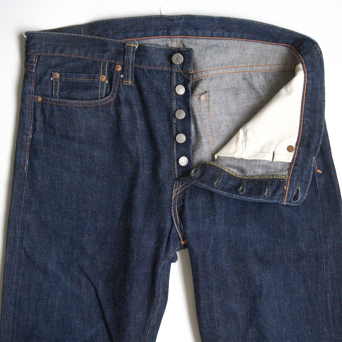 美品/濃紺】 FULLCOUNT【1108 デニムパンツ】34×36 フルカウント 