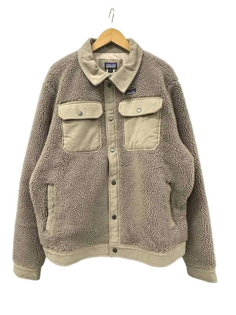 パタゴニア Patagonia Retro-X TruckerJacket レトロエックス レトロX トラッカー ボア ジャケット ブルゾン 23215FA24 L ベージュ ブランド古着ベクトル 中古■260903 16,170円
