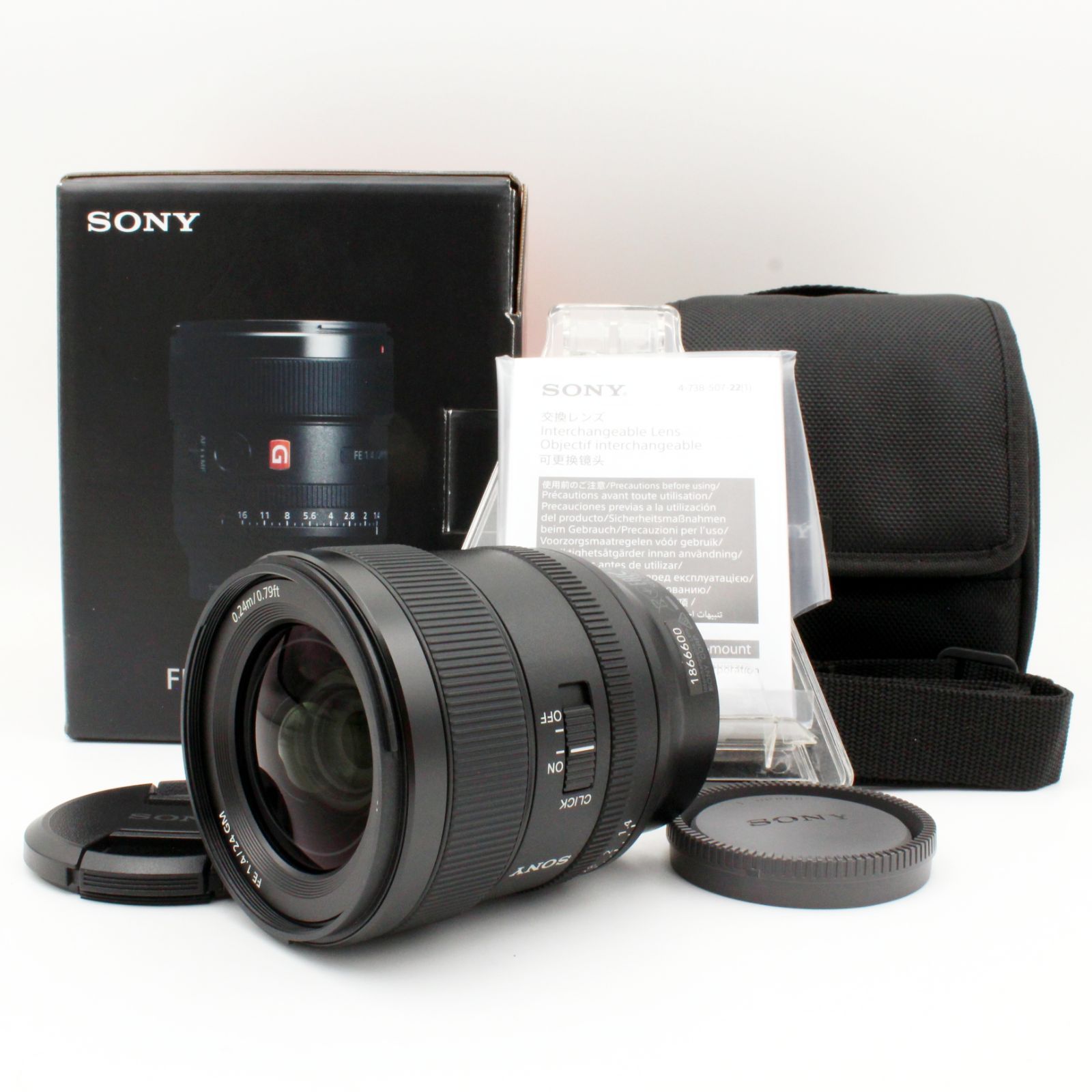 【新品級】SONY FE 24mm F1.4 GM [SEL24F14GM]#0912