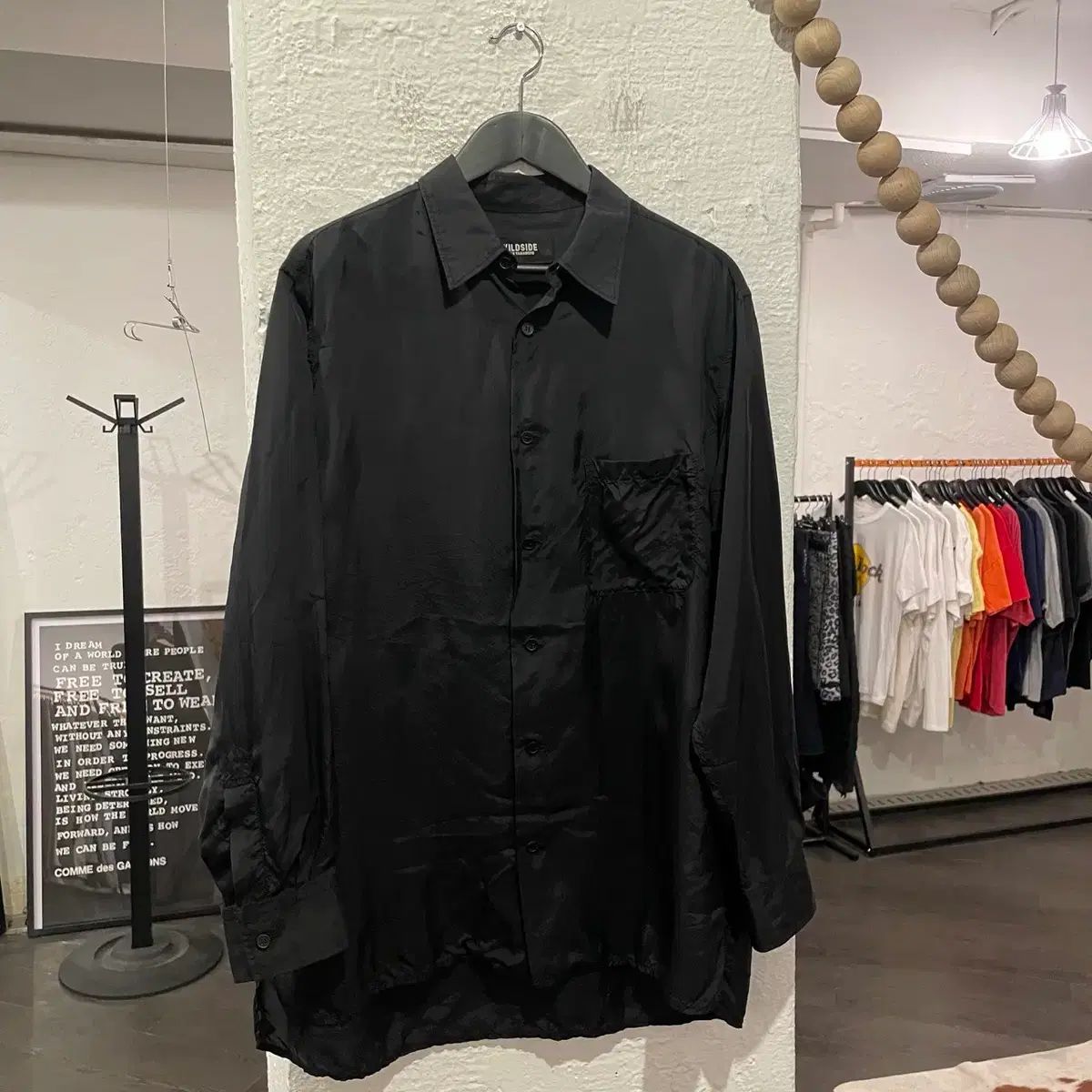 YOHJI YAMAMOTO ヨウジヤマモト キュープラ シャツ