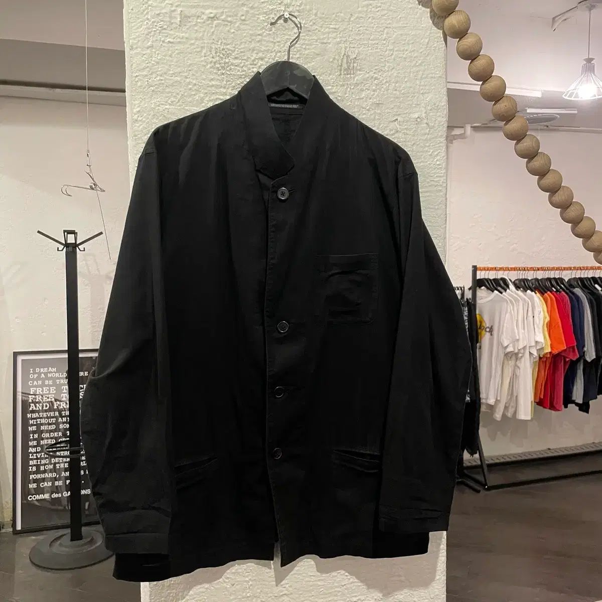 YOHJI YAMAMOTO オム スタンドカラ ブレーザー