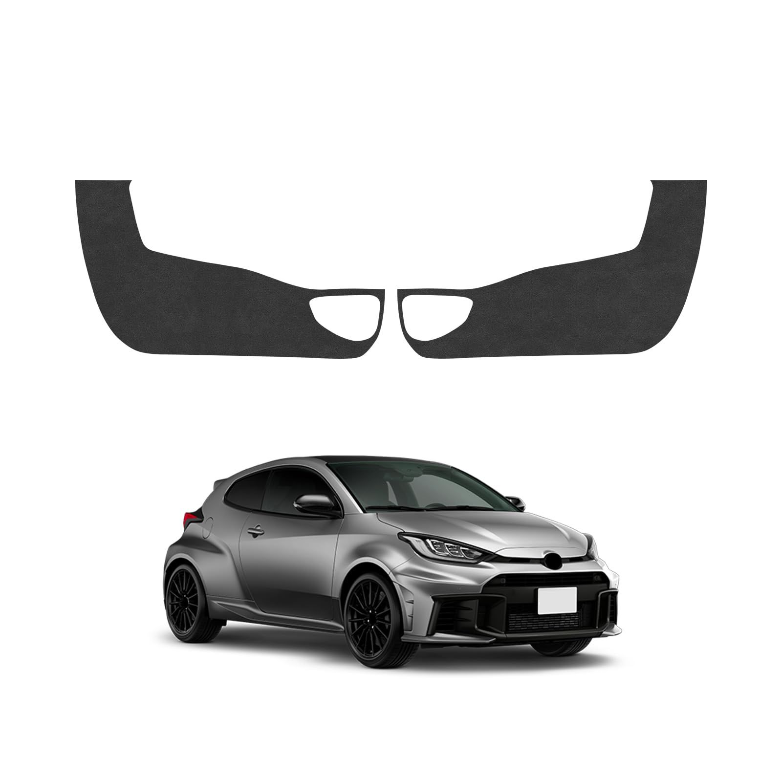 H★車ドアトリム 保護 ステッカー トヨタ GRヤリス GXPA16/MXPA12型専用 ドアキックガード ドアプロテクター キズ 汚れ防止