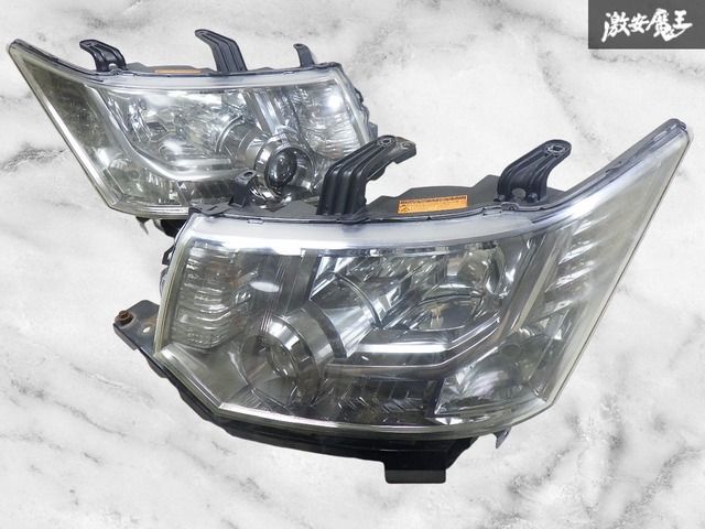 【HID点灯OK！】三菱純正 CV1W CV2W CV4W CV5W デリカ D:5 デリカD5 HID キセノン ヘッドライト ヘッドランプ 左右セット KOITO 100-87918
