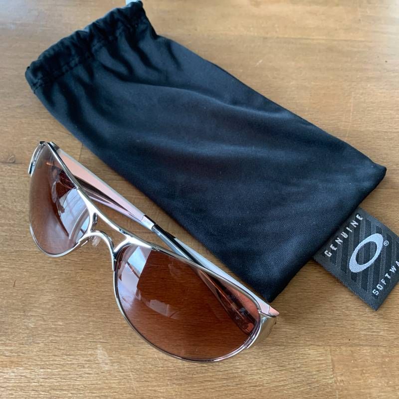 廃版 希少 展示品 OAKLEY WHISKER オークリー ウィスカー サングラス 05-721 ケース付
