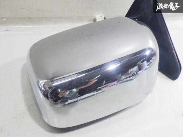 【動作OK/保証付き】トヨタ純正 90系 ランドクルーザープラド ランクル ドアミラー サイドミラー 5ピン 左右セット メッキ MURAKAMI 5349
