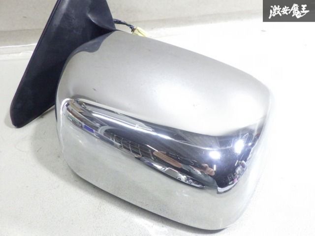 【動作OK/保証付き】トヨタ純正 90系 ランドクルーザープラド ランクル ドアミラー サイドミラー 5ピン 左右セット メッキ MURAKAMI 5349