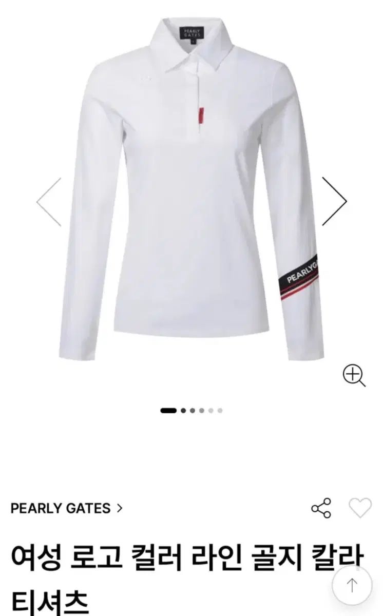 PEARLY GATES パーリーゲイツ レディース カラー LINE ゴージ カラーTシャツ 2 (55반-66)