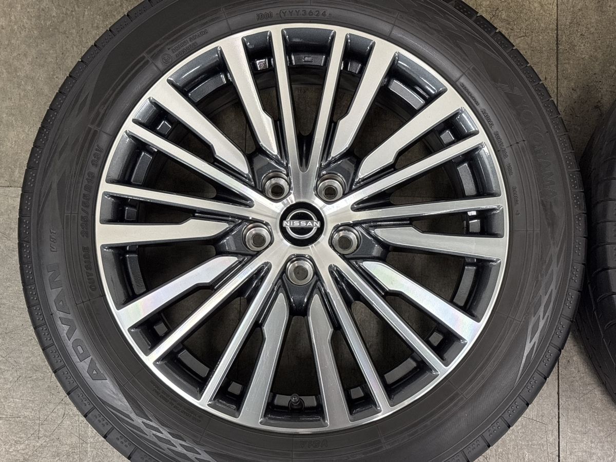 2024年製】ニッサン E52 エルグランド ハイウェスター 純正 18in 7.5J