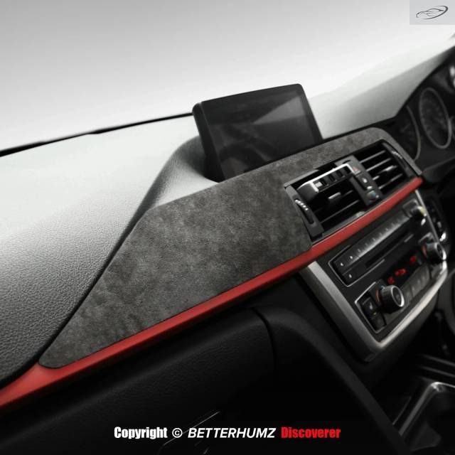 BMW F30 F32 F33 F34 3 4シリーズ用カンターラ製ダッシュボード計器パネル内装トリムステッカー カーチューニングアクセサリー 7,230円