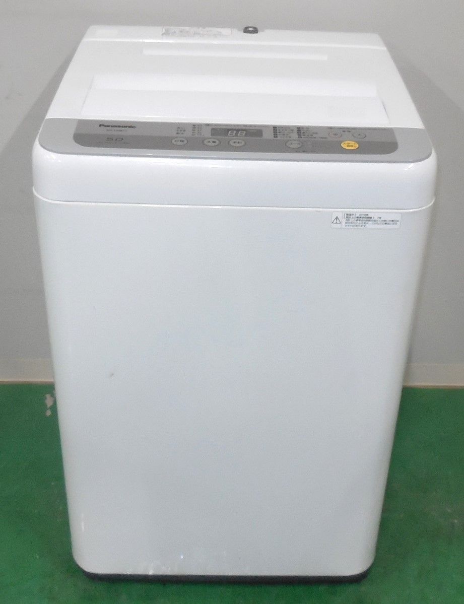 [配送地域限定 送料無料]2018年製 洗濯機 パナソニック NA-F50B11 5kg (S-19)