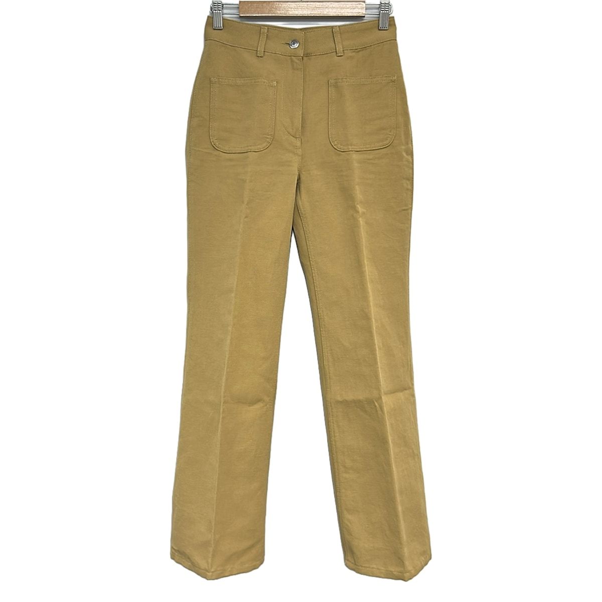 Loro Piana(ロロピアーナ) パンツ サイズ40 M レディース美品 - ベージュ フルレングス