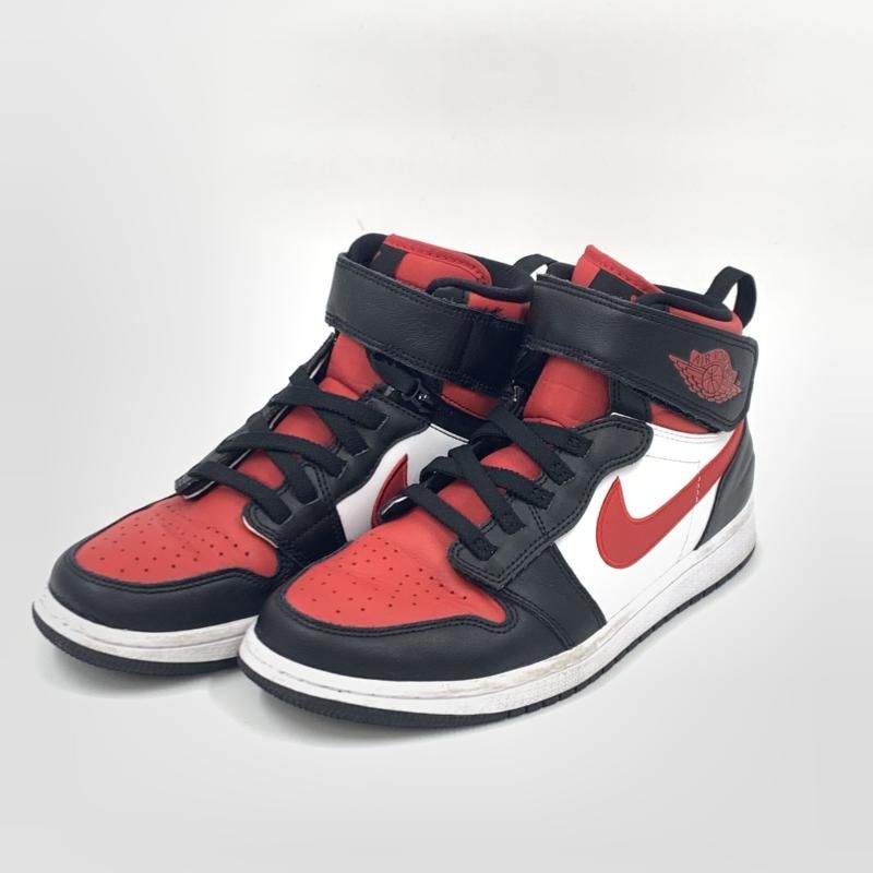 【中古】NIKE AIR JORDAN 1 HI FLYEASE BLACK/FIRE RED-WHITE 26cm CQ3835-061　ナイキ　エアジョーダン[92]