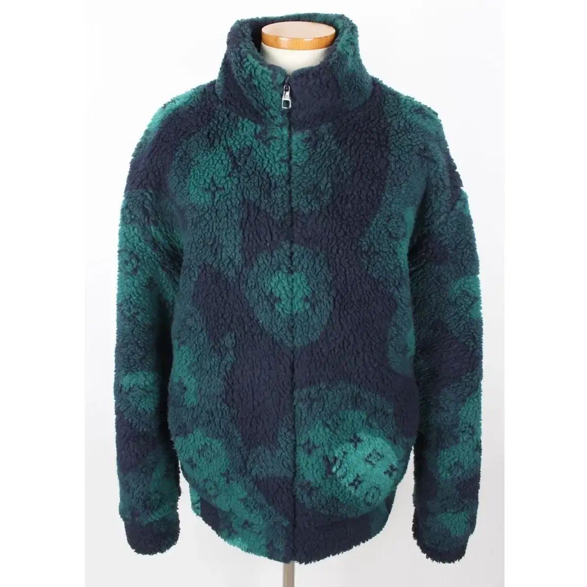 正規品 / 限定モデル ルイヴィトン LV モノグラム カモフラージュ フリース ジャケット XL / 105