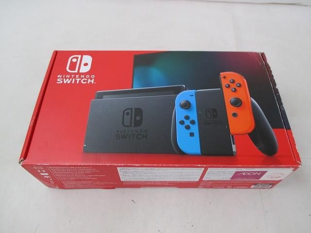 訳あり ゲーム Nintendo switch ニンテンドースイッチ 本体 HAC-001(-01) 動作品 ジョイコン ネオンレッド ブルー 箱付き 14,616円