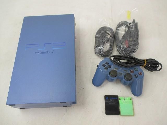 中古品 ゲーム プレイステーション2 PS2 本体 SCPH-39000 TB トイズブルー 動作品