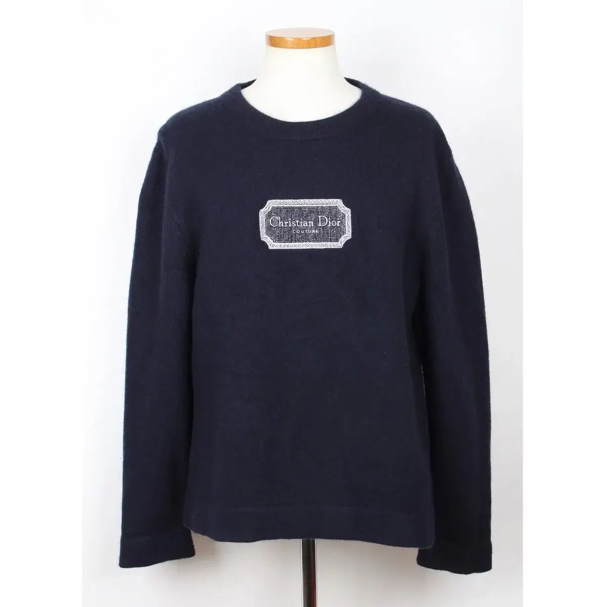 正規品/当日出荷 Dior アトリエ 刺繍 カシミア クルーネック ニット セーター XXL / 110