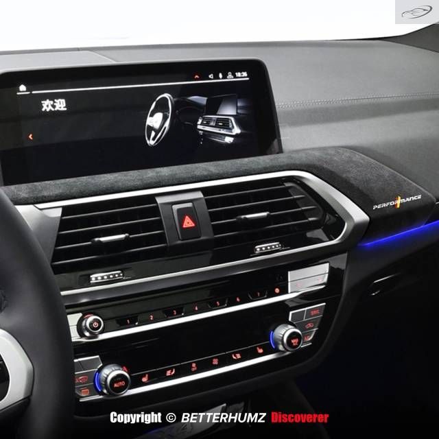 BMW X3 G04 G02用インテリアトリム カンターララップカバー Mパフォーマンスステッカー ダッシュボードパネル装飾アクセサリー