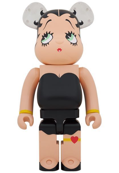 MEDICOM TOY｜メディコムトイ BE@RBRICK Betty Boop(TM) BLACK Ver. 1000％ ベアブリック ベティ ブープ ブラック Boop-Oop-a-Doop(TM)