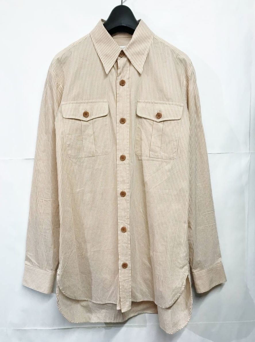 DRIES VAN NOTEN｜ドリスヴァンノッテン Striped Shirt ストライプ ワークシャツ
