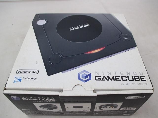 中古品 ゲーム ゲームキューブ 本体 DOL-001 ブラック 動作品 箱付き