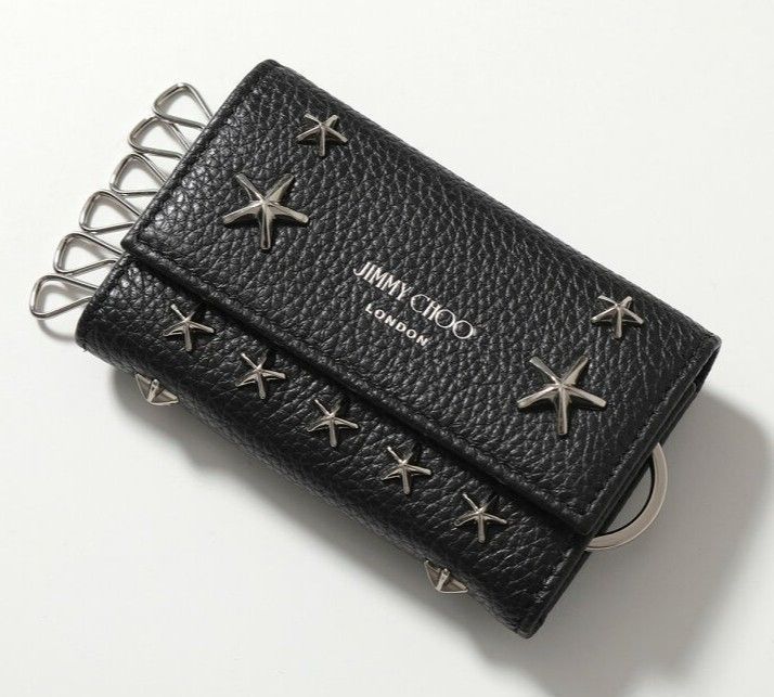 JIMMY CHOO｜ジミーチュウ LTR UUF HOWICK ホーウィック スタッズ キーケース