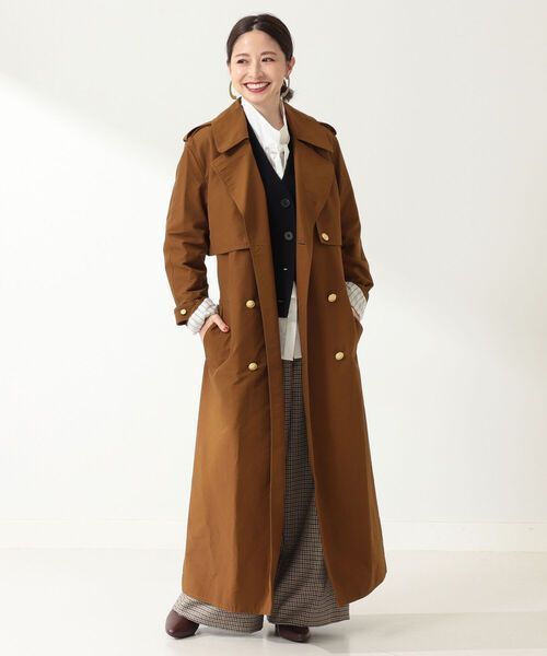 Demi-Luxe BEAMS取扱 LAQUINTANE｜ラキャンターヌ コットン トレンチコート 23,274円