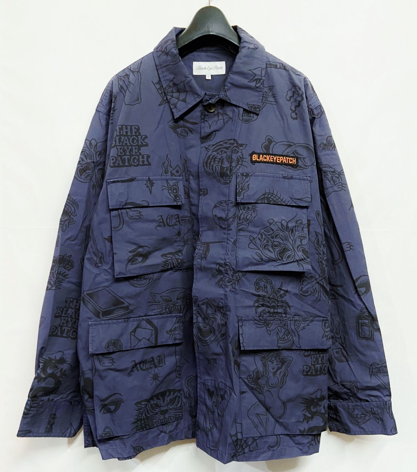 Black Eye Patch｜ブラックアイパッチ The Parlour Fatigue Jacket ミリタリージャケット 17,556円