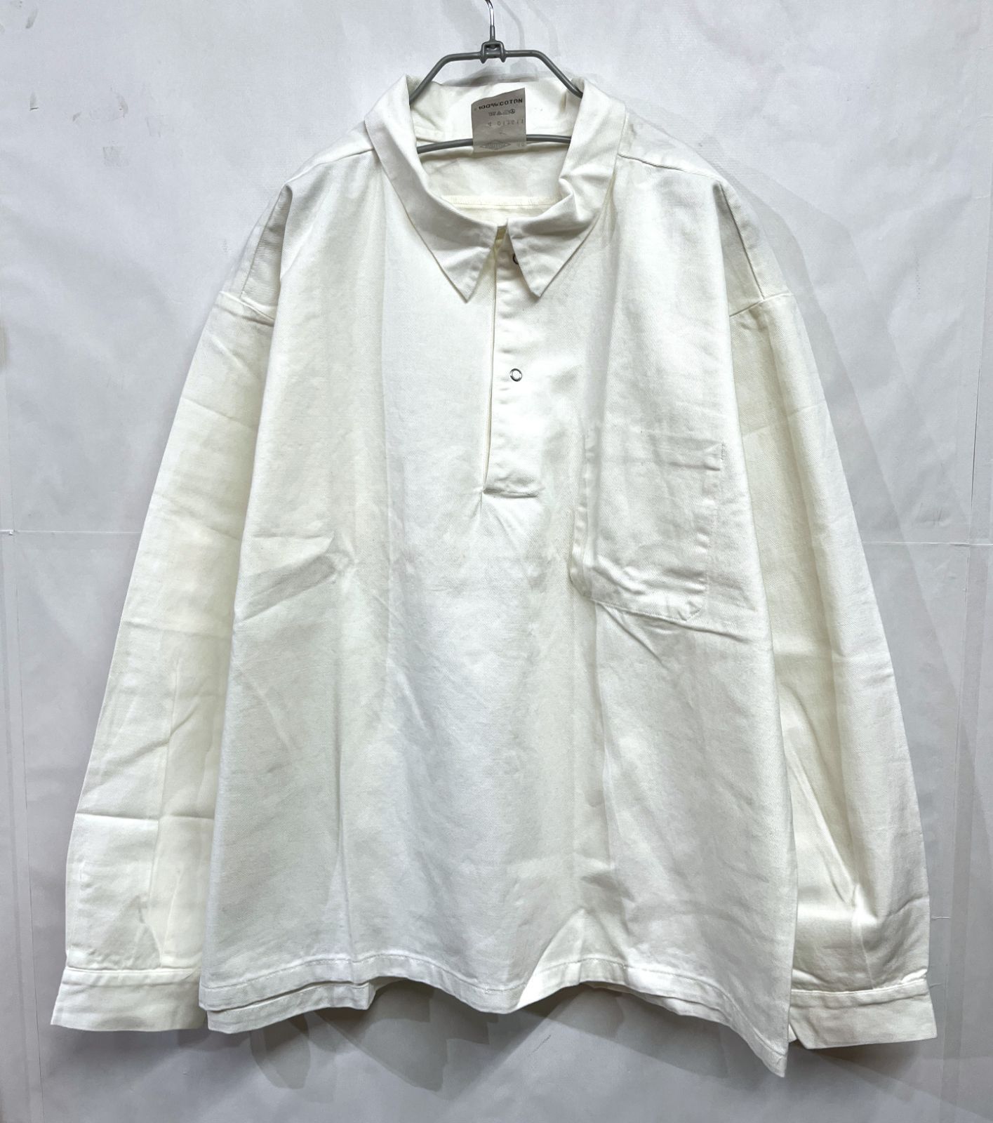 90s デッドストック フランス製 DANTON｜ダントン プルオーバーシャツ KWY