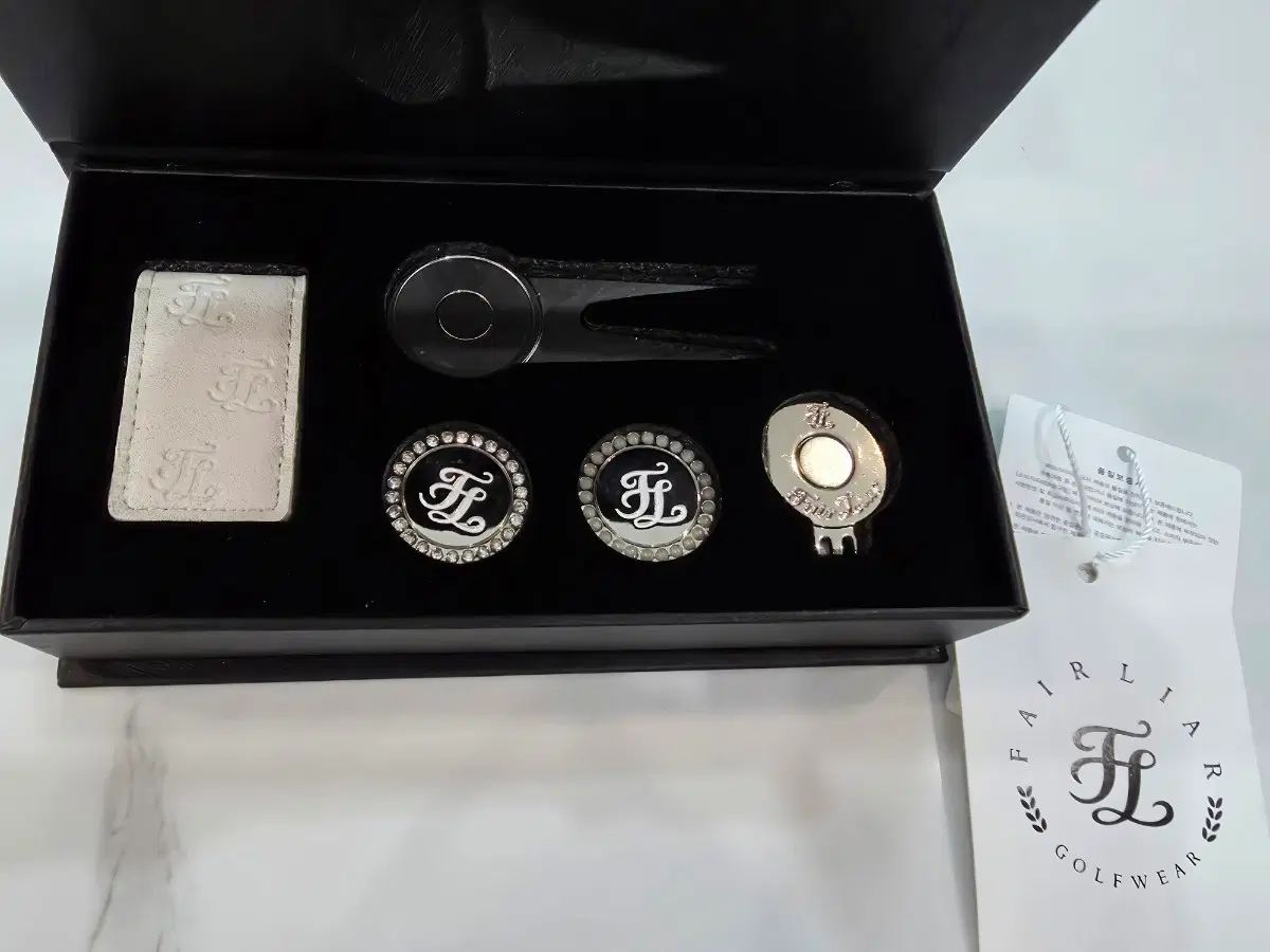 正規品/新品 フェアライアー ゴルフ マネークリップ ゴルフ アクセサリー セット