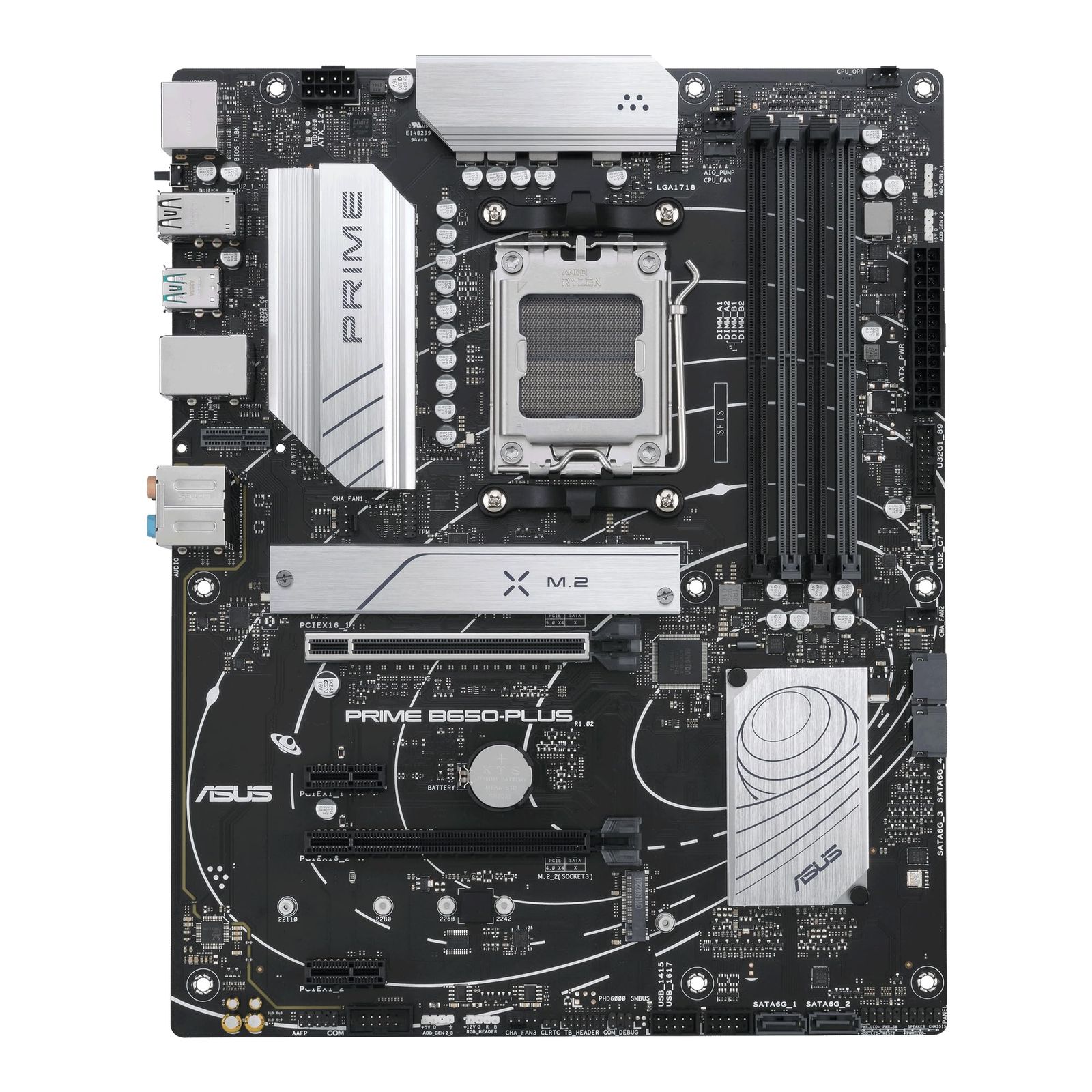 ASUS Prime B650-PLUS-CSM (ソケットAM5/B650/DDR5/S-ATA 6 Go/s/ATX)。