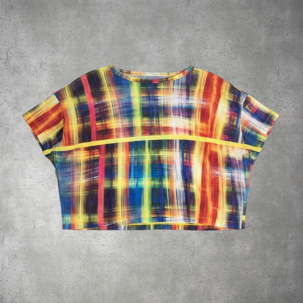Y's メッシュTシャツ・カットソー ワイズ Y's Ys メッシュ カットソー Tシャツ マルチカラー 0-100-1250