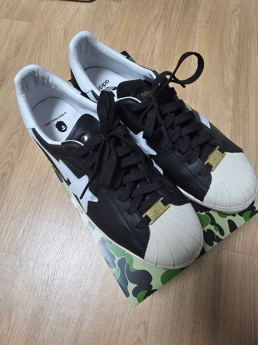 SUPERSTAR A BATHING APE コアブラック 270 出品