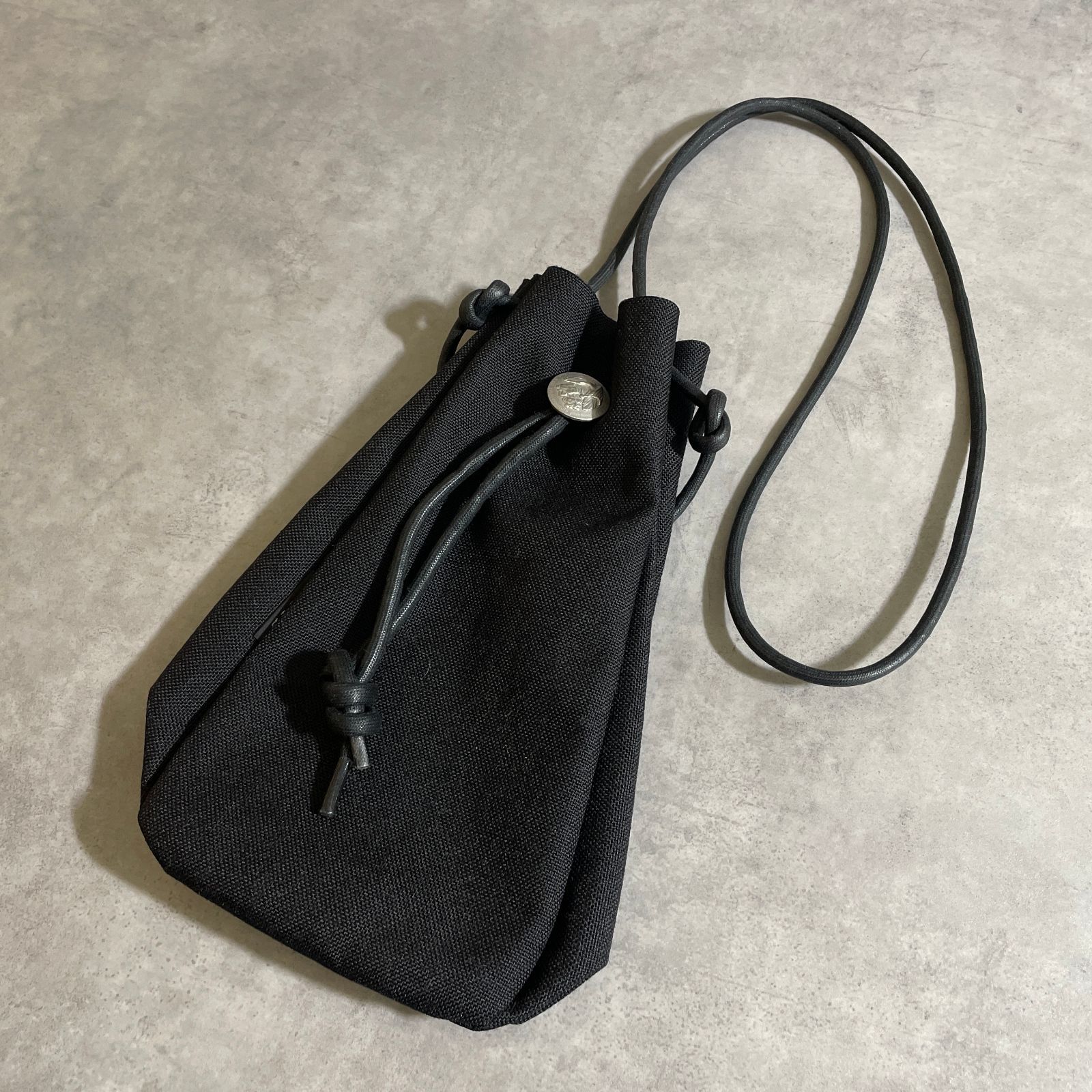 S’YTE YOHJI YAMAMOTO CONCHO DRAWSTRING SHOULDER BAG 巾着 ミニショルダーバッグ サコッシュ サイト ヨージヤマモト 6,240円
