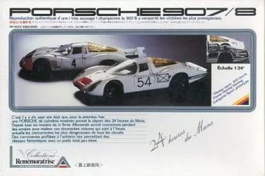 【中古】プラモデル 1/24 ポルシェ907/8 「COLLECTIONS REMEMORATRISE」 [MC-17]