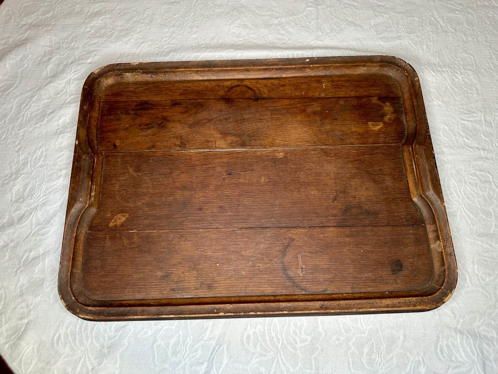 フランス アンティーク サービングトレイ 木製 1890年代 20,000円