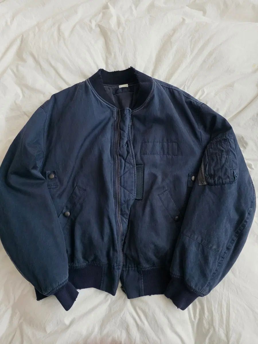 Ifプレ 25aw ヴィンテージ シルク フライト ジャケット 3