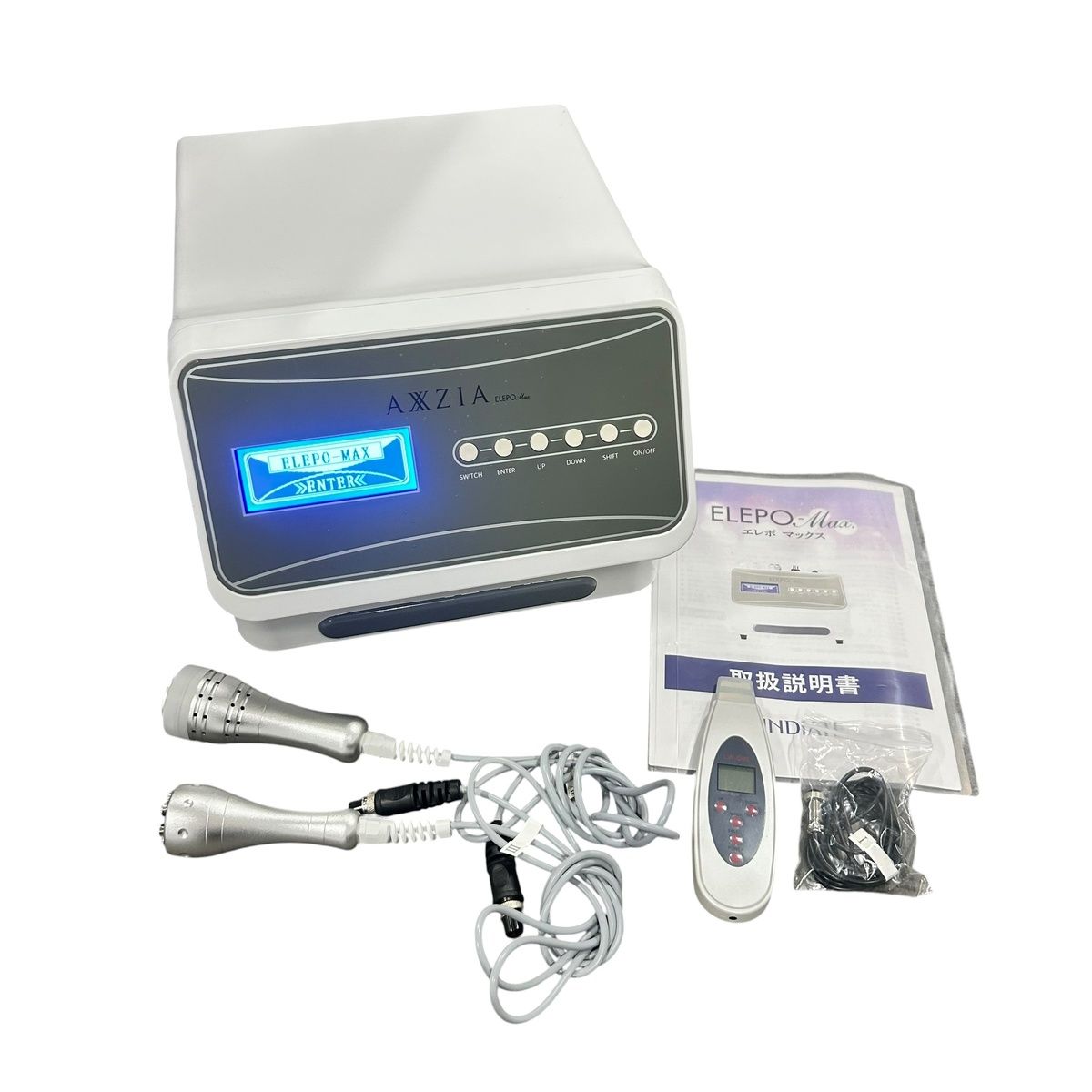 ■ AXXZIA ELEPO Max アクシージア エレポマックス 美顔器 美容機器 EMS RF 2818535,2818535