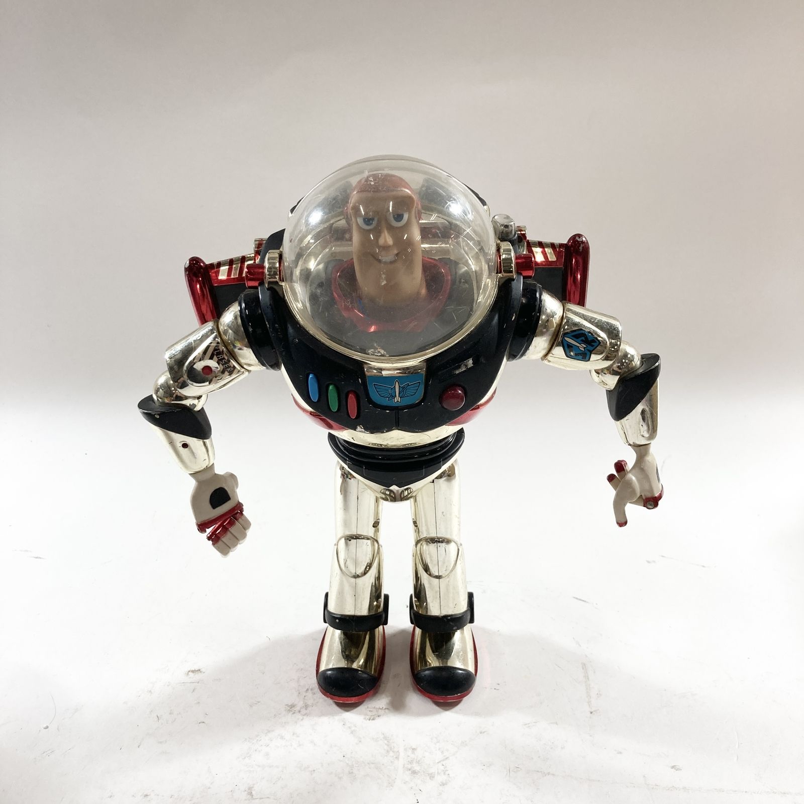 ★ 希少 トイストーリー バズライトイヤー メッキ ゴールド フィギュア 当時物 ディズニー ピクサー トイ 人形 ジャンク品