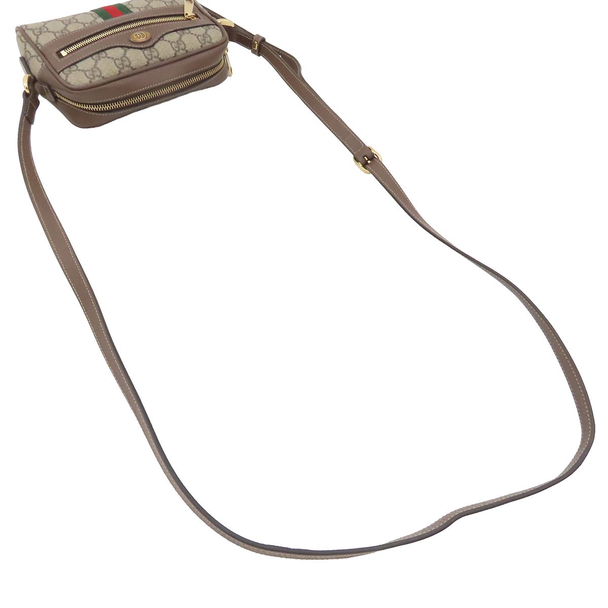 グッチ GUCCI オフィディア ミニバッグ GGスプリームキャンバス レザー 