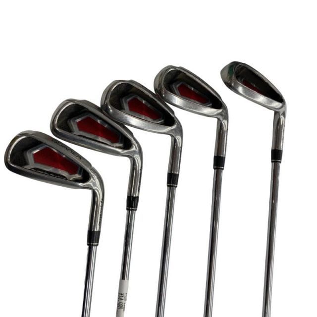 【中古】 テーラーメイド BURNER SUPER LAUNCH 6S USA アイアンセット IR BURNER RE-AX SUPERFAST 85(STEEL) (フレックスR) メンズ 男性用 右利き 右用 Cランク ゴルフクラブ