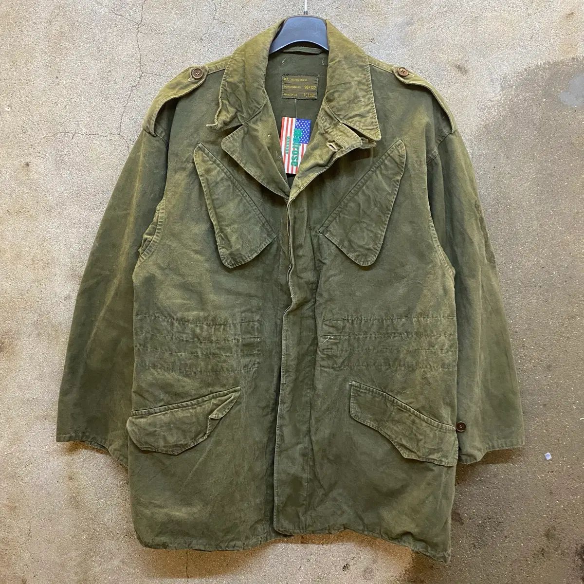 70s USA ヴィンテージ ミリタリー 米軍 2世代 M65 フィールドジャケット